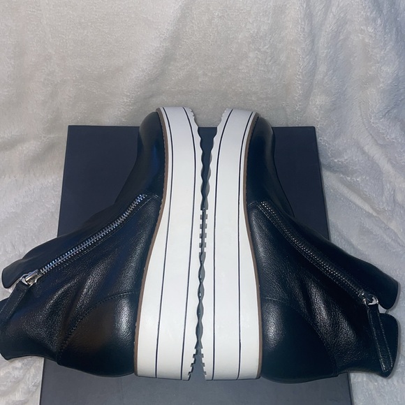 NWT Anthropologie SILENT D NENE Boot in Black/White - Picture 13 of 15